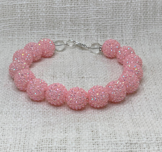 Baby Pink Rhinestone