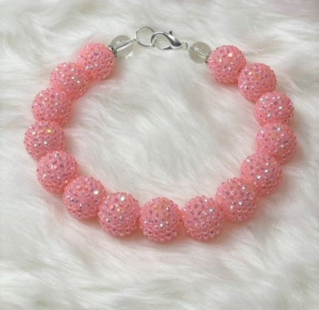 Baby Pink Rhinestone